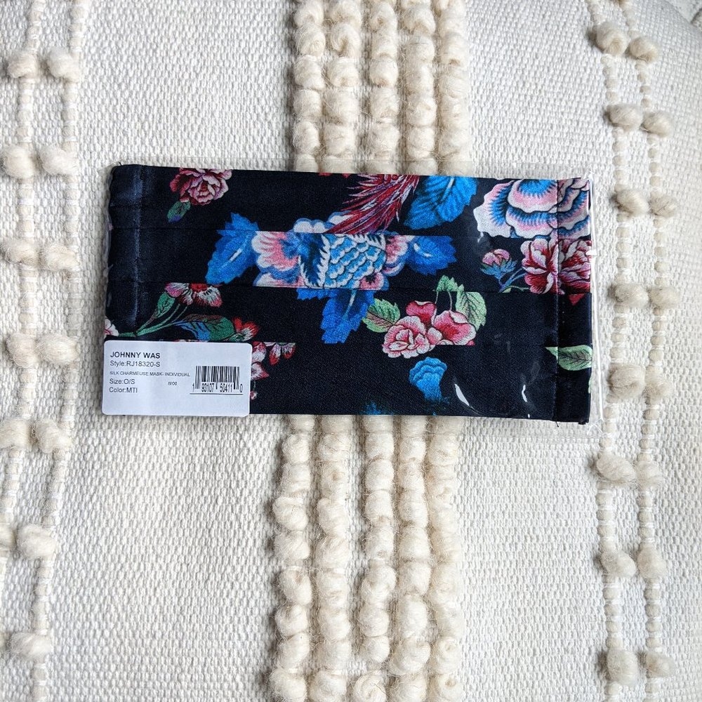 Johnny Was Signature Print Cotton Mask